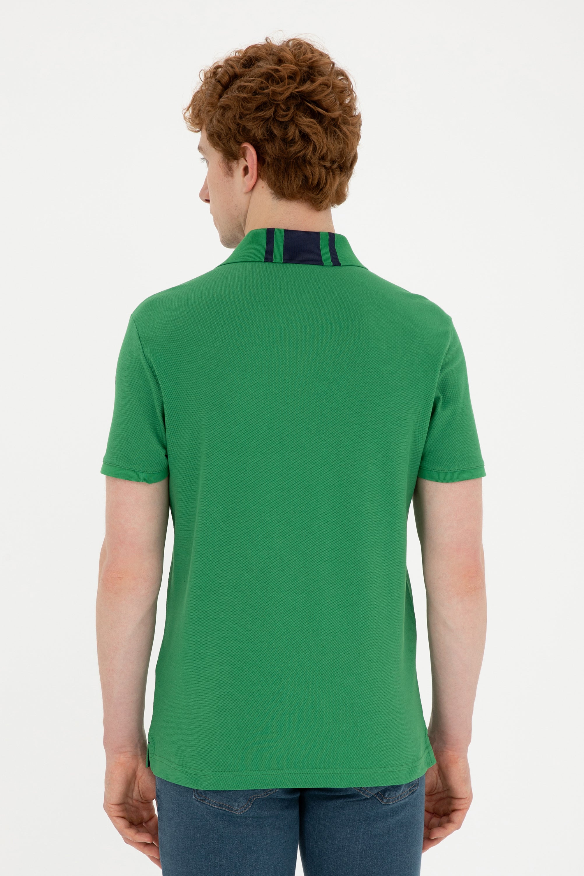 Mens Polo Shirt Green