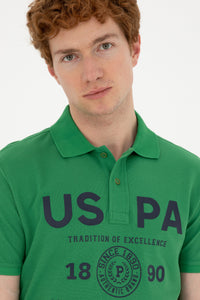 Mens Polo Shirt Green