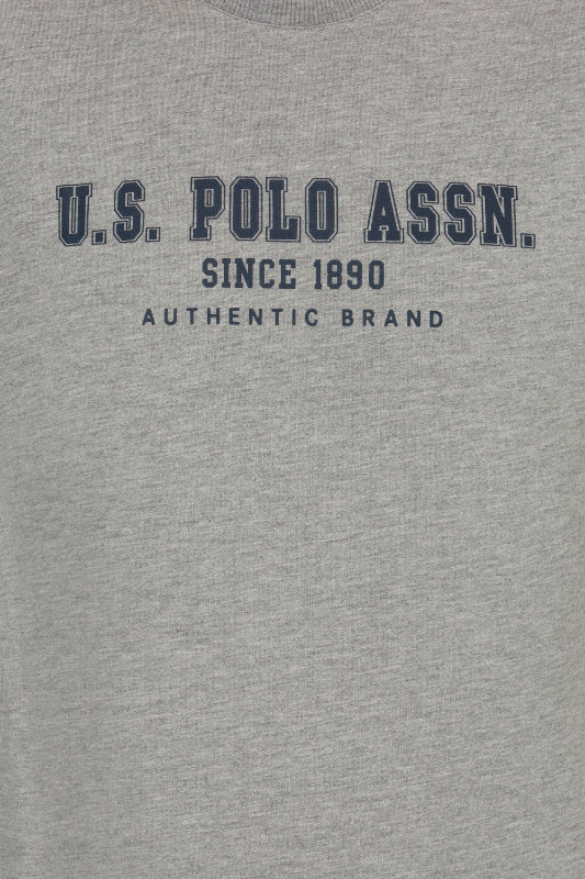 SWEATSHIRT-GREY MELANGE