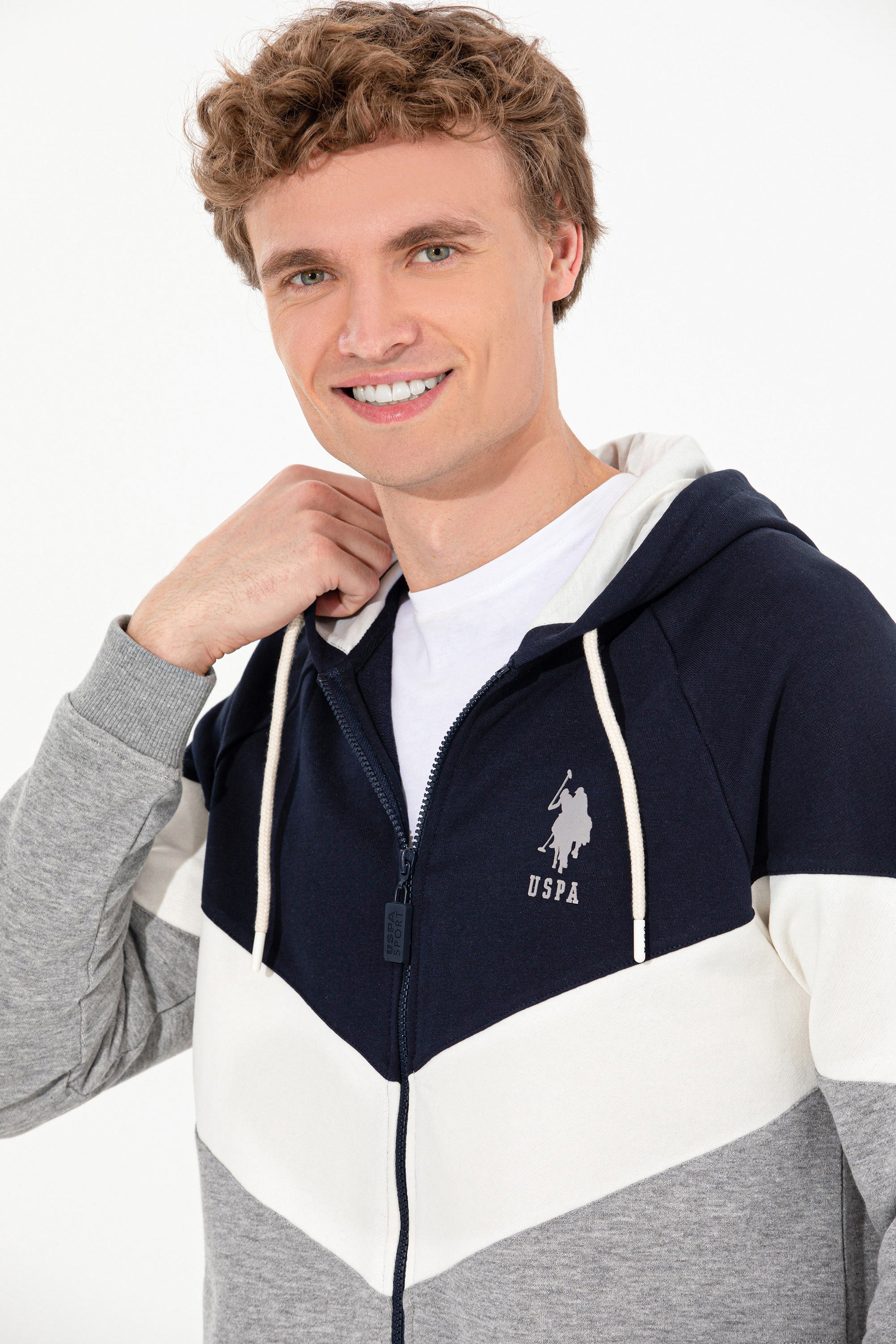 HOODIE-GREY MELANGE