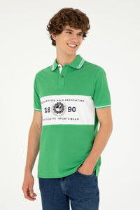 Mans Polo Shirt Green
