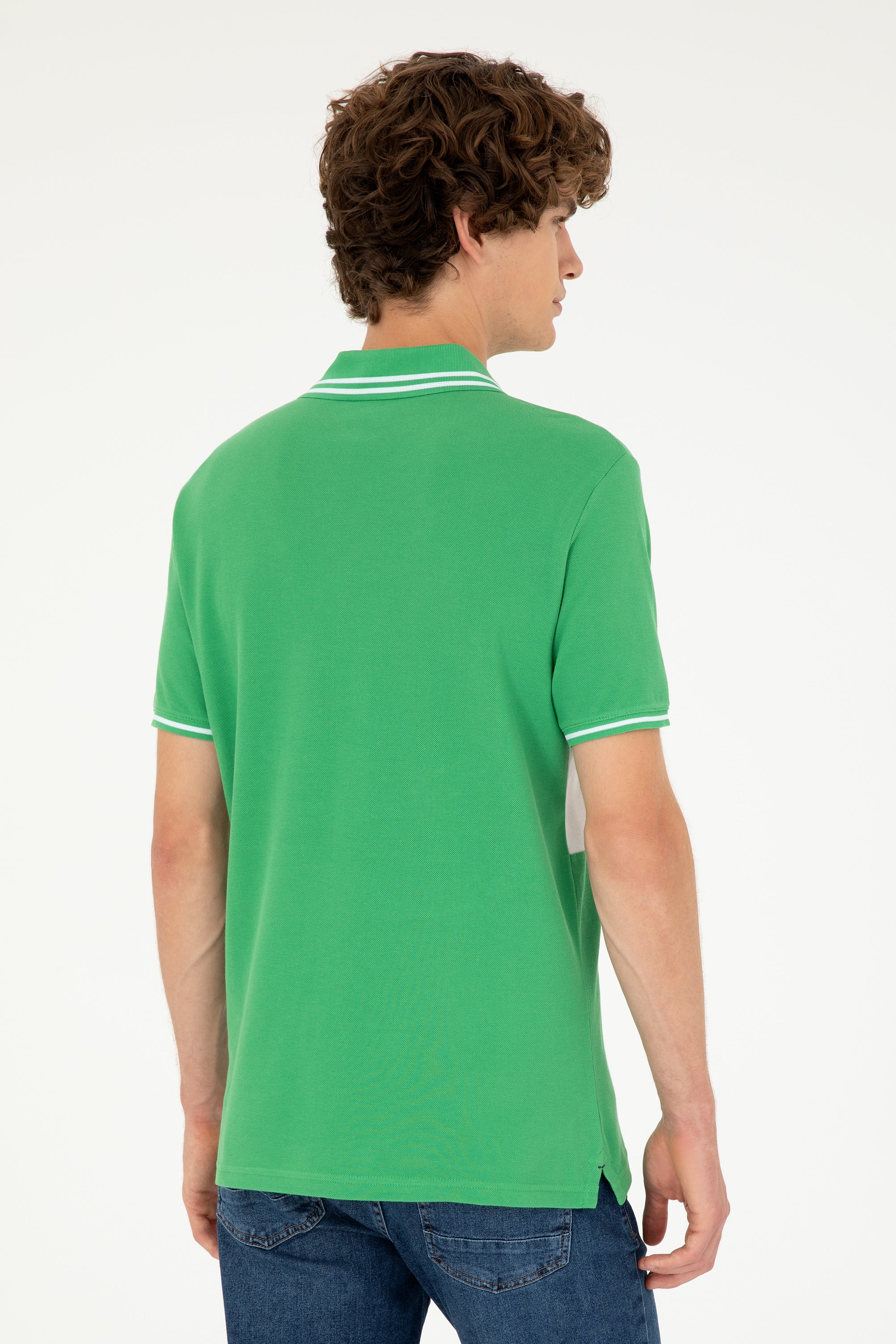 Mans Polo Shirt Green
