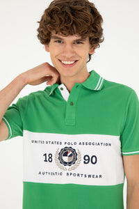 Mans Polo Shirt Green