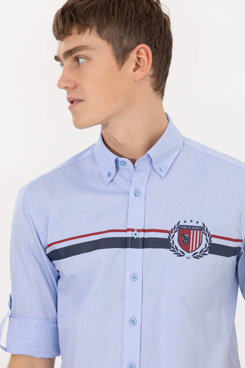 Mens Shirt Blue