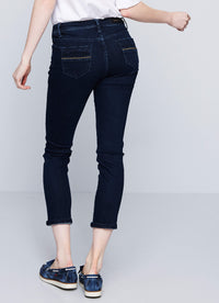 Womens Ladies Jeans Dark Blue