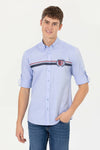 Mens Shirt Blue