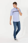 Mens Shirt Blue