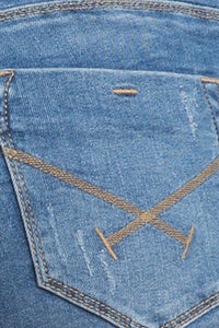 Womens Ladies Jeans Light Blue