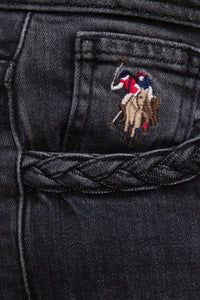 Womens Ladies Jeans Black