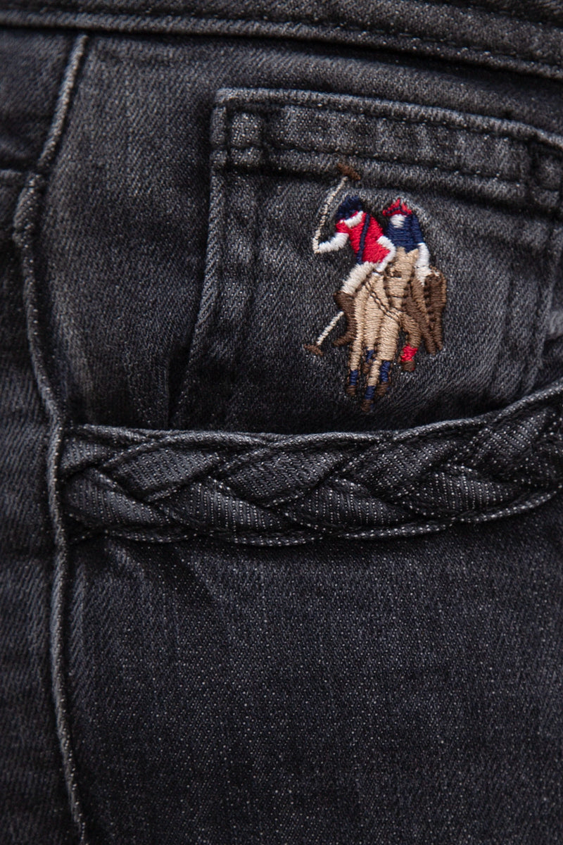 Womens Ladies Jeans Black