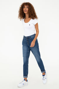 Womens Ladies Jeans Blue