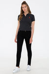 Womens Ladies Jeans Black