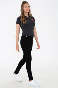Womens Ladies Jeans Black