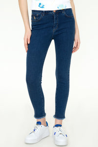 Womens Ladies Jeans Blue