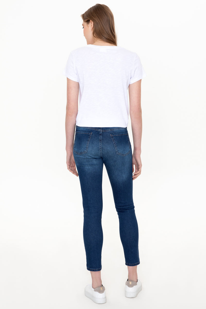 Womens Ladies Jeans Blue