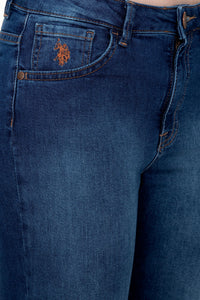 Womens Ladies Jeans Blue