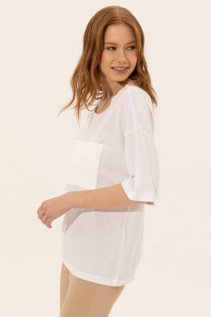 Womens Ladies T-Shirt White