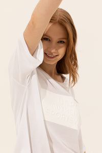 Womens Ladies T-Shirt White