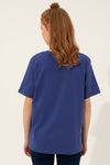 Womens Ladies T-Shirt Royal Blue
