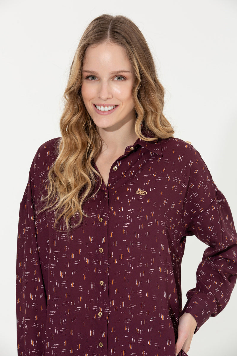 Womens Ladies Shirt Cherry