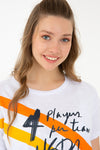 Womens Ladies T-Shirt White