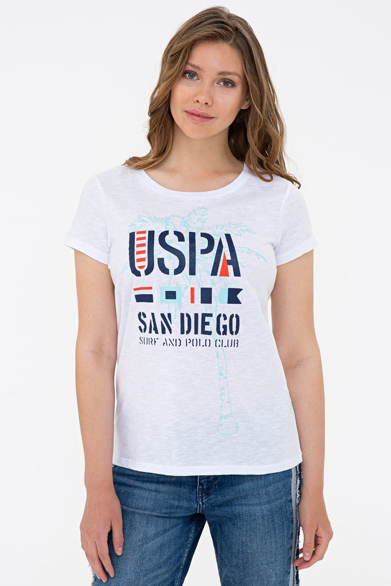 Womens Ladies T-Shirt White