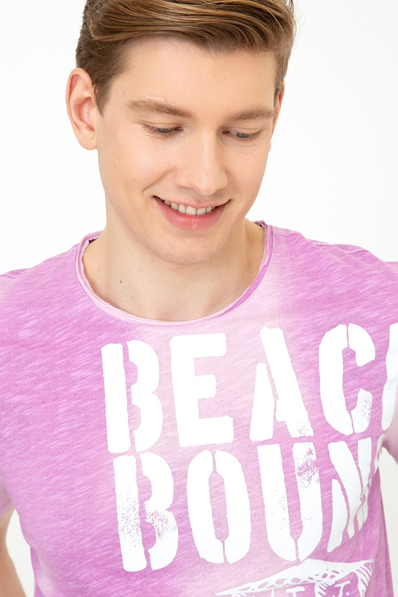 Mens T Shirt Violet