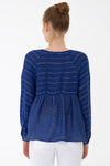 Womens Ladies Shirt Navy Blue