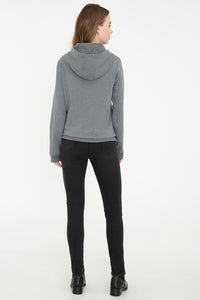 Womens Ladies Jeans Dark Grey