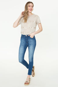 Womens Ladies Jeans Blue