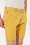 SHORTS-SAFFRON