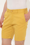 SHORTS-SAFFRON