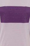 Womens Ladies T-Shirt Lilac