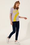 Womens Ladies T-Shirt Lilac