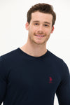 BASIC KNITWEAR-NAVY BLUE