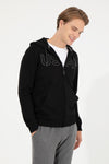 BASIC HOODIE-BLACK