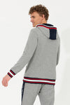 HOODIE-GREY MELANGE