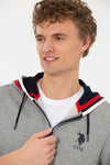 HOODIE-GREY MELANGE