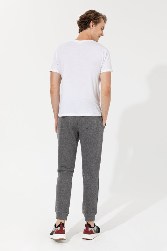 SWEATPANTS-ANTHRACITE MELANGE