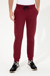 SWEATPANTS-CHERRY