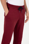 SWEATPANTS-CHERRY