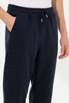 SWEATPANTS-NAVY BLUE