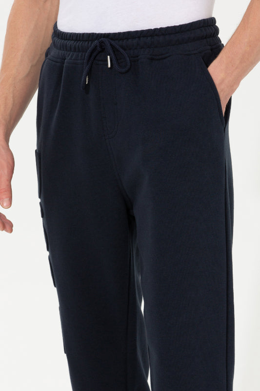 SWEATPANTS-NAVY BLUE