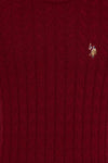 BASIC KNITWEAR-BORDEAUX
