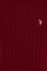 BASIC KNITWEAR-BORDEAUX