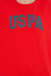 LADIES SWEATSHIRT-RED