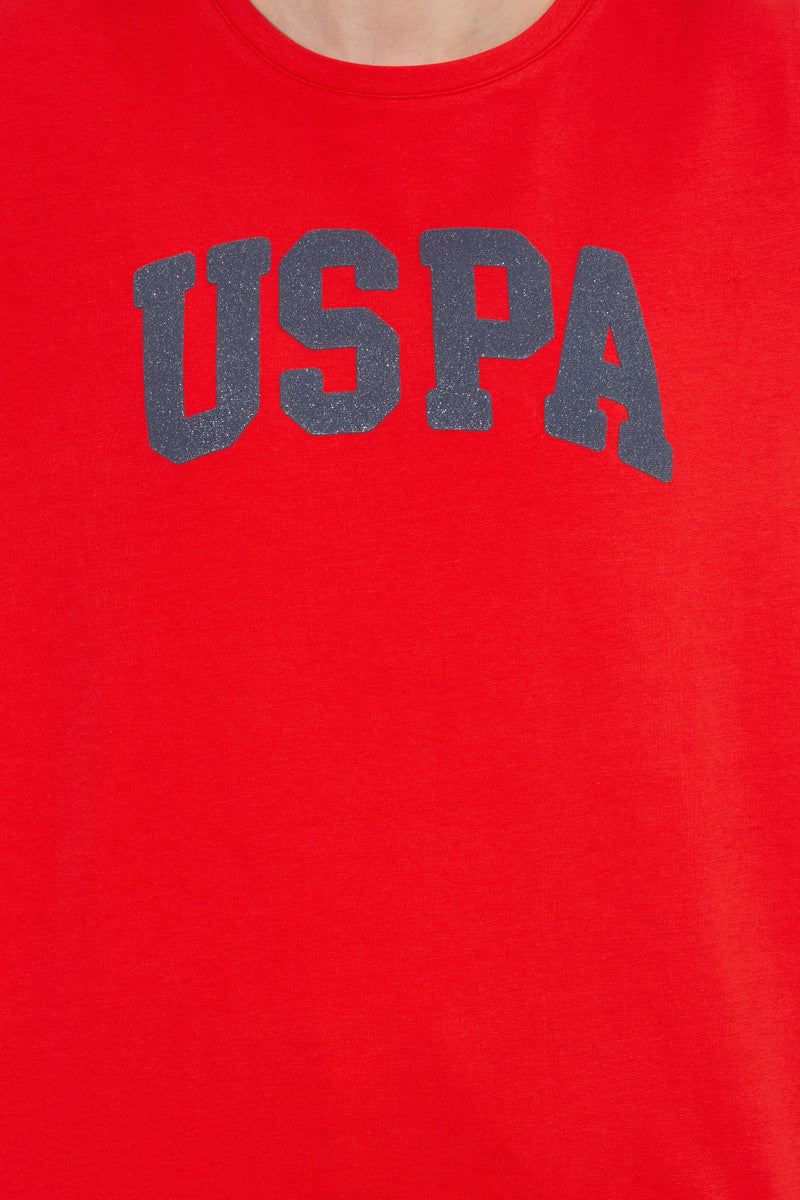 LADIES SWEATSHIRT-RED