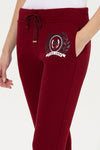 LADIES SWEATPANTS-CHERRY