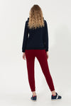 LADIES SWEATPANTS-CHERRY