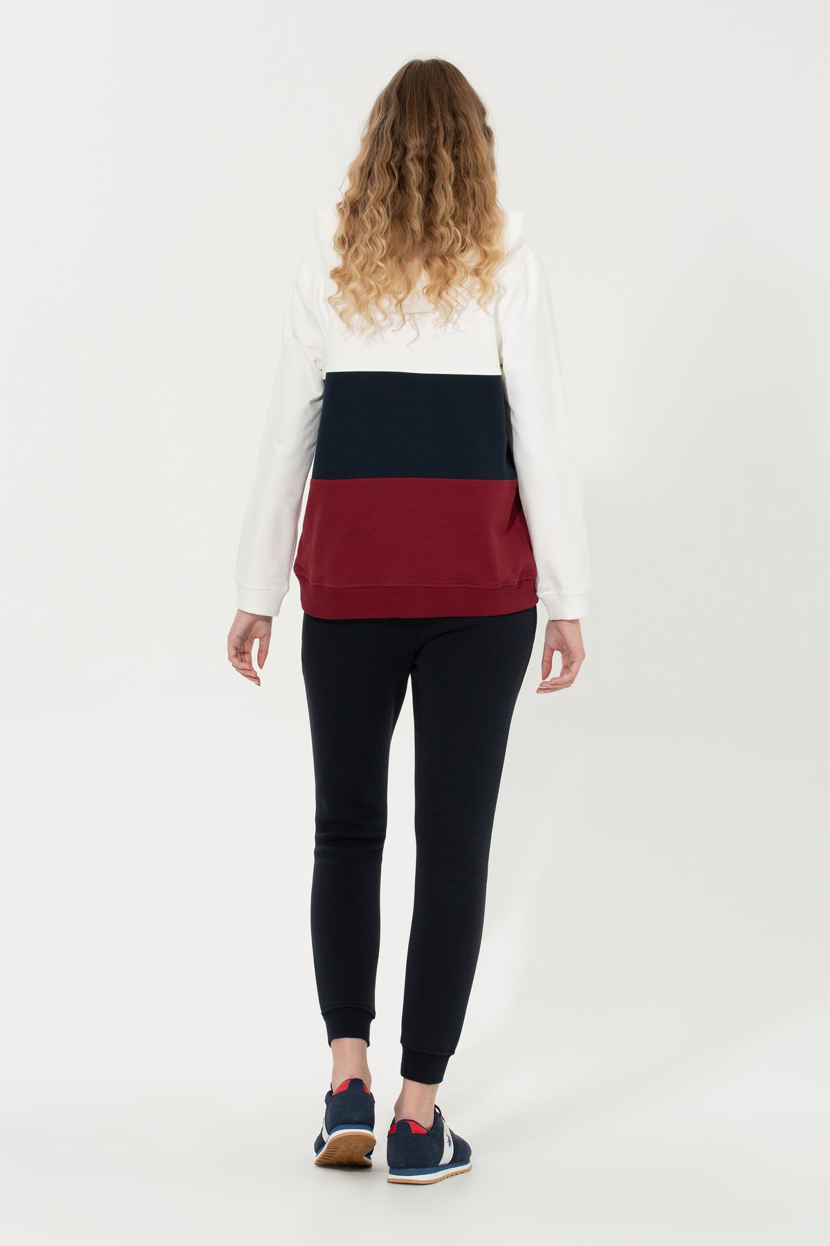 LADIES SWEATPANTS-NAVY BLUE